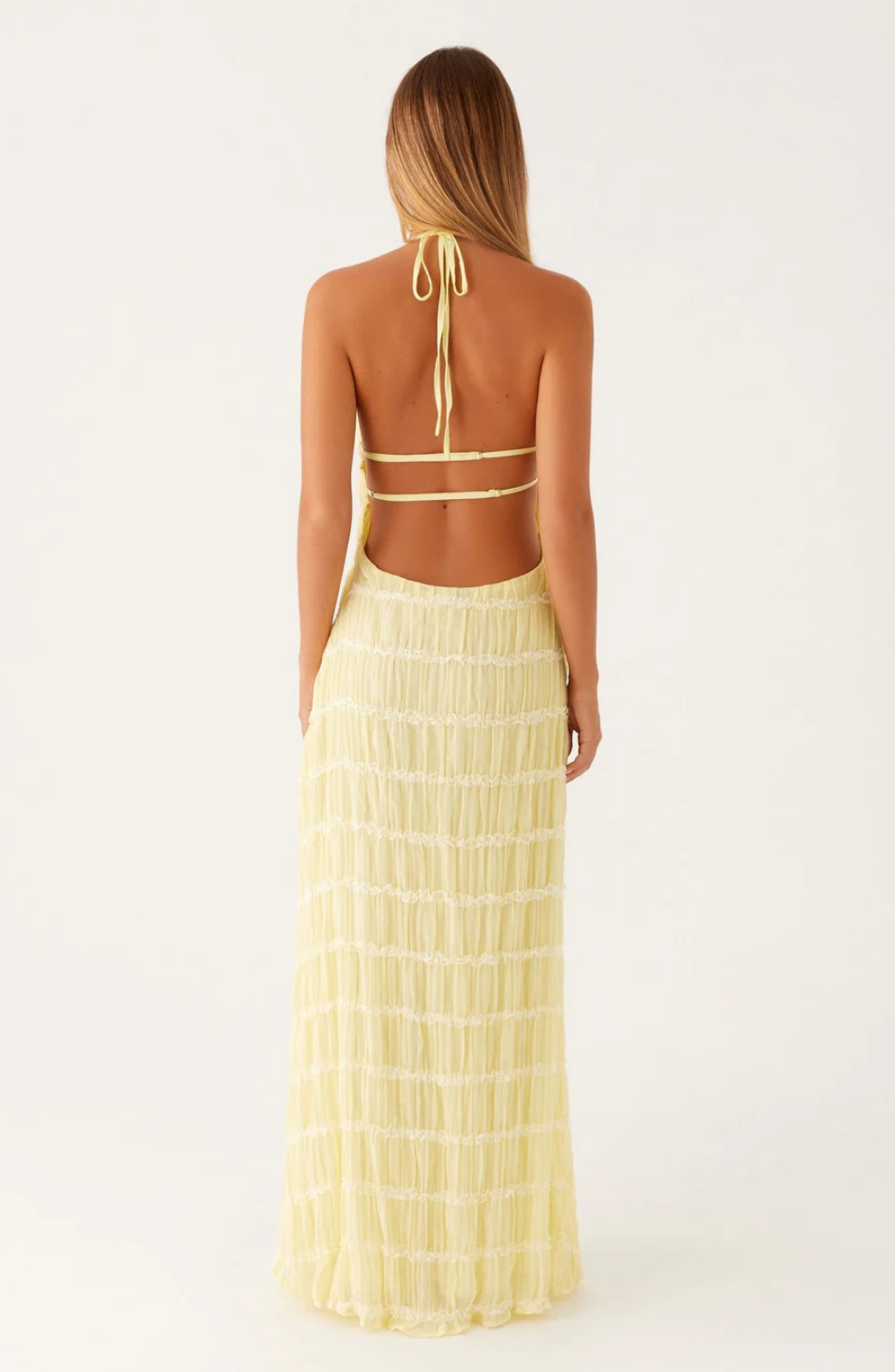 Caroline | Teksturowana Sukienka Maxi