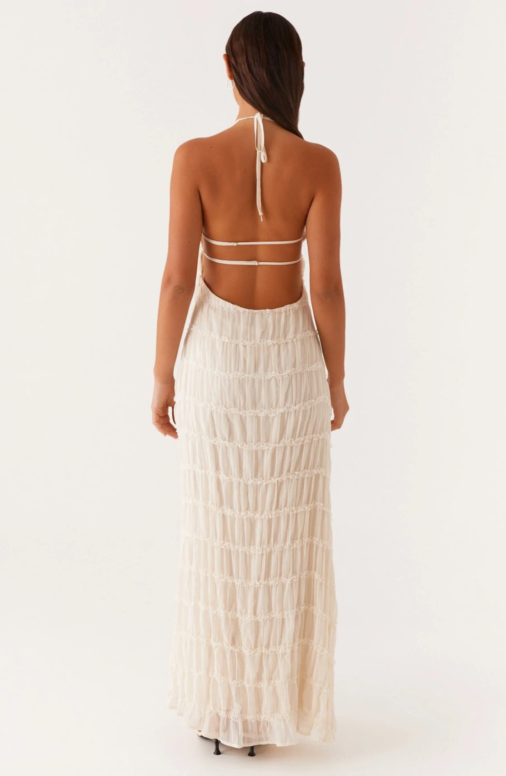 Caroline | Teksturowana Sukienka Maxi