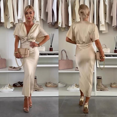 Elyn | Stylowa Midi Sukienka