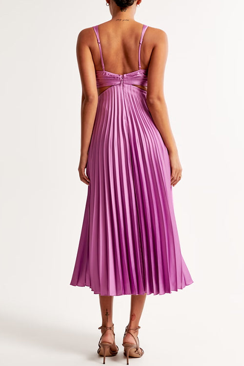 Elsa | Sukienka Maxi Plisowana