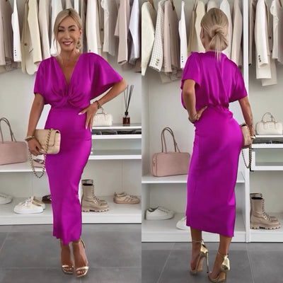 Elyn | Stylowa Midi Sukienka