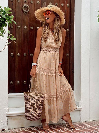 Joanna | Boho Sukienka Maxi