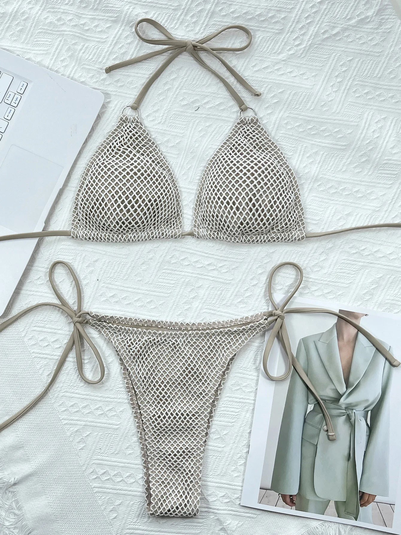 Isla | Wypełnione Bikini Siatkowe