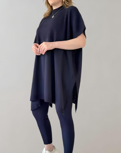 Lucía | Dwuczęściowy Zestaw z Oversize'owym Topem i Legginsami