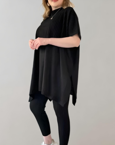 Lucía | Dwuczęściowy Zestaw z Oversize'owym Topem i Legginsami