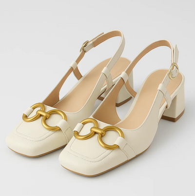 Novara | Sandały Slingback