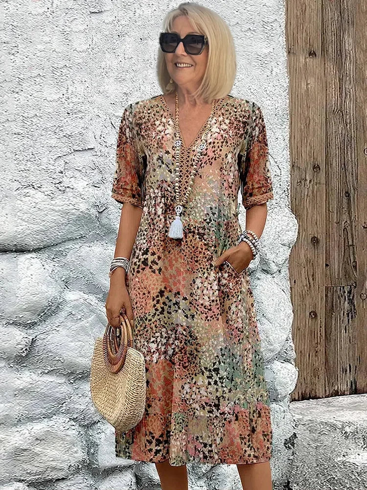Monica | Sukienka Kwiatowa