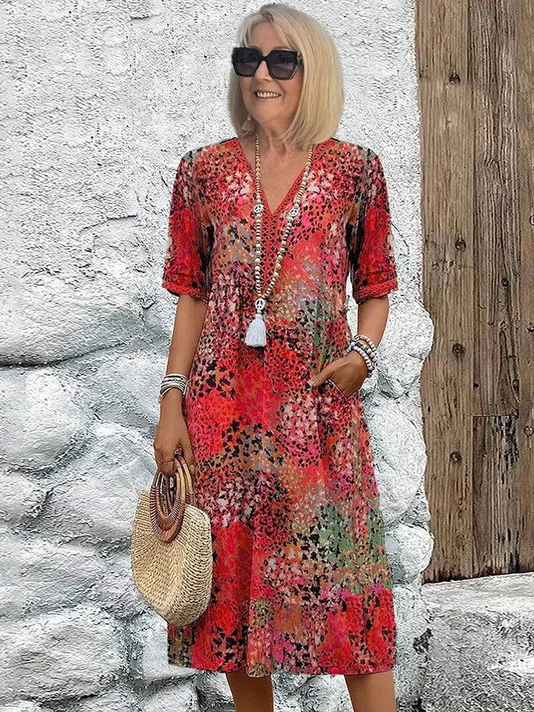 Monica | Sukienka Kwiatowa