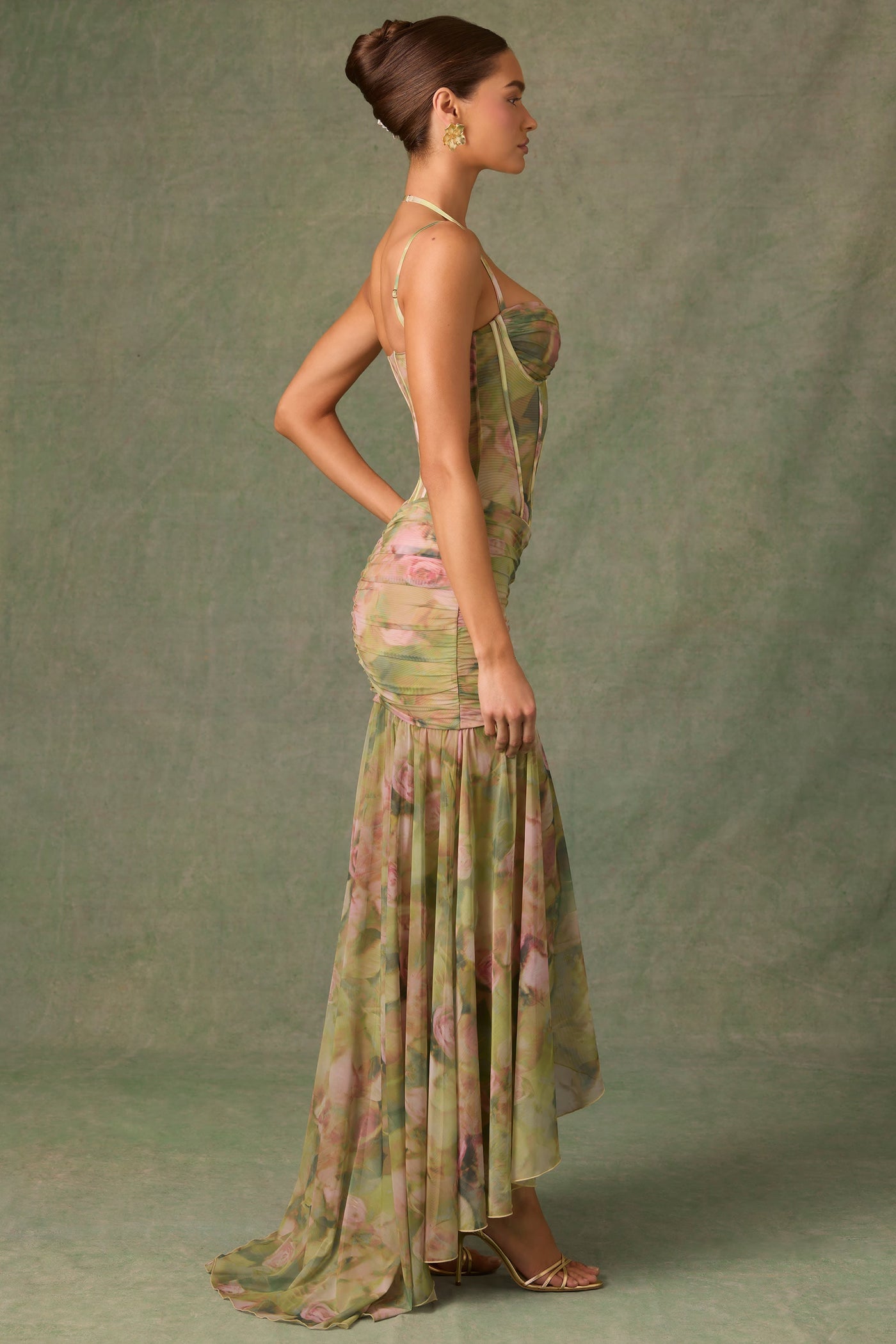 Esmeralda | Asymetryczna Sukienka Bodycon