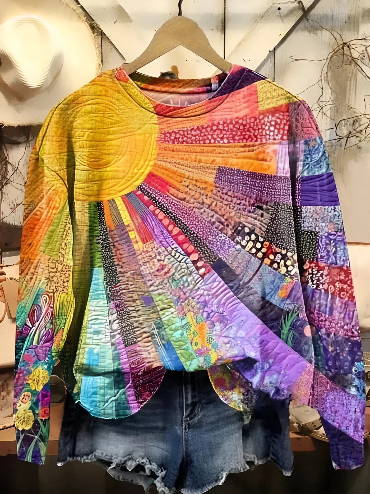 Quirine | Kolorowa Bluza